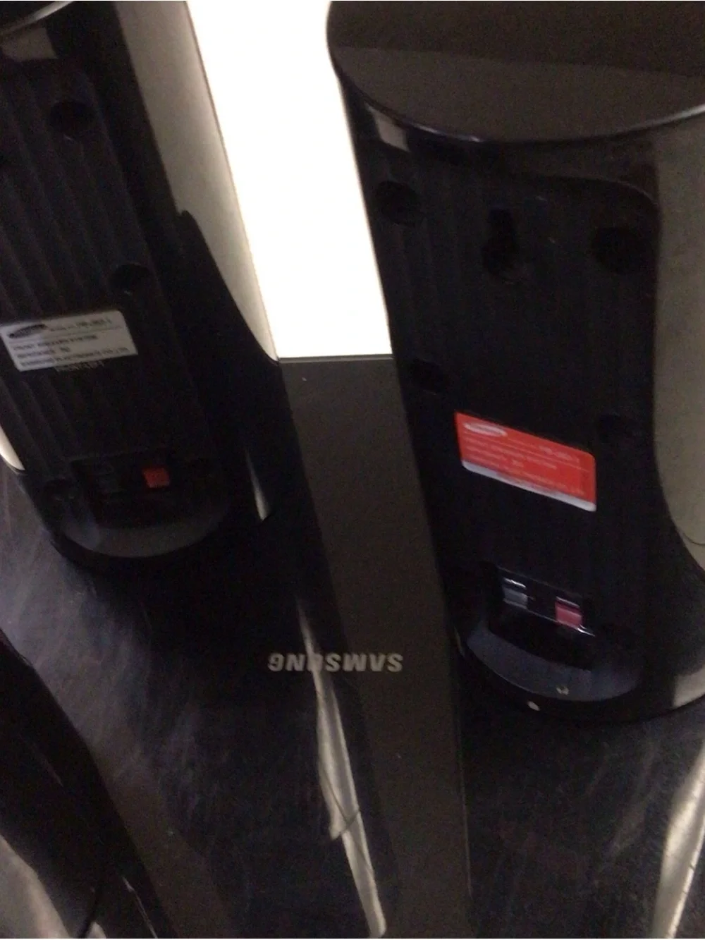 Samsung Black 5.1 Home Theater Satellite Speaker Set